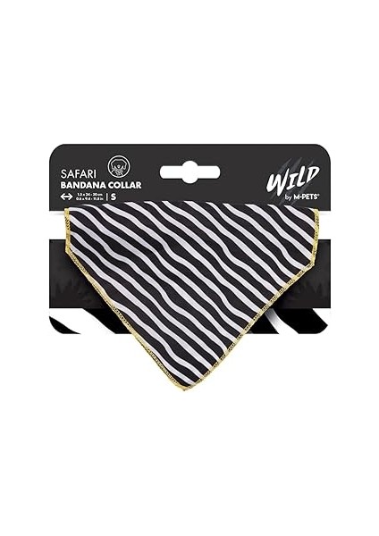 M-Pets Wild Safari Bandana Collar (S)