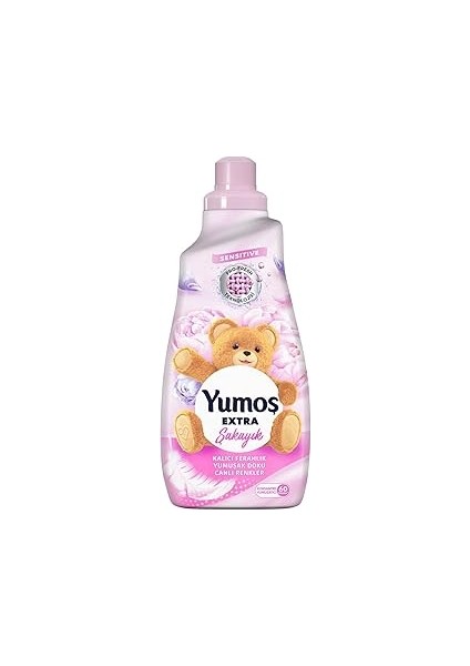 Yumoş Extra Konsantre Çamaşır Yumuşatıcısı Şakayık 1440 ml