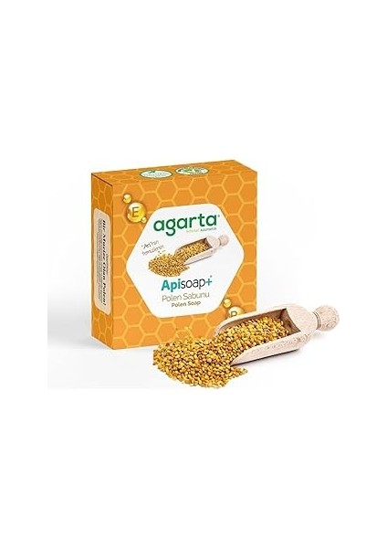 Doğal El Yapımı Polen Sabunu 125 gr x 3 Adet