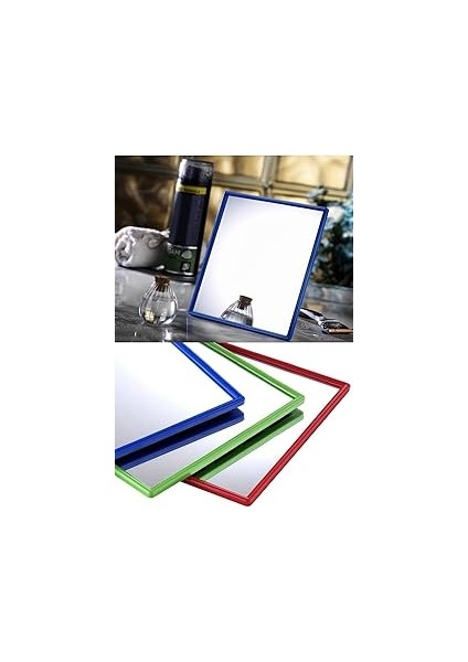 Demir Kol Traş Makyaj Aynası Klasik Lüx Cep & Tıraş Aynası Asorti 1410