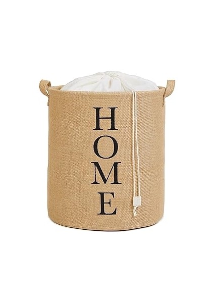 Ocean Textile Jüt Çamaşır Sepeti 36 x 40 cm