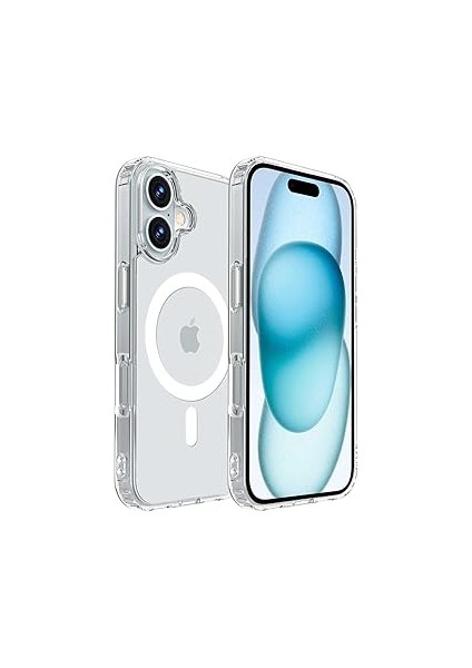 Ehr. 16 Uyumlu Kamera Korumalı Şarj Özellikli Sert Sararmaz Kristal Şeffaf