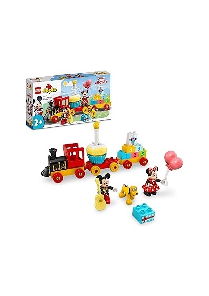 Duplo ǀ Mickey ve Minnie Doğum Günü Treni 10941-2 Yaş ve Üzeri Çocuklar Için Rakamlı Do