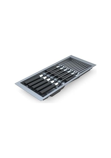 Tify Mutfak Çekmece Içi Antresit Modüler Bıçaklık 20,5cm x 48CM (Boydan 4cm Kesilebilir)