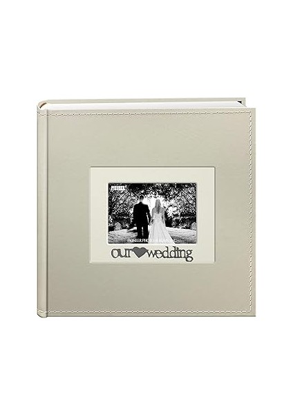 Photo Albums 2up Sentiments 4 x 6 Fotoğraf Albümü-Düğün