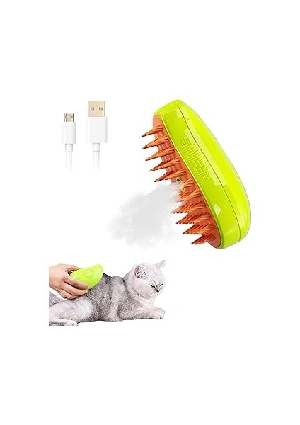Sihuan Cat 3'ü 1 Arada Kendi Kendini Temizleyen Kedi Bakım Fırçası - Kediler ve Köpekler Için