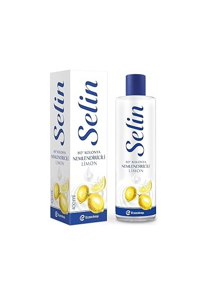 Selin Nemlendiricili Kolonya 400 ml