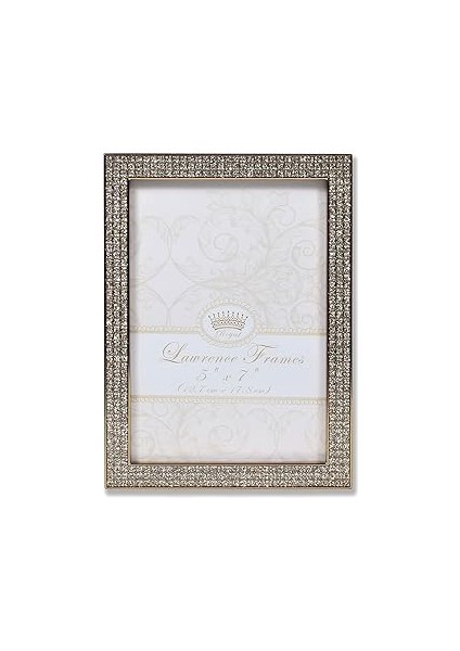 Lawrence Frames Lawrence Royal Designs 5x7 Turner Altın ve Parlak Metal Resim Çerçevesi