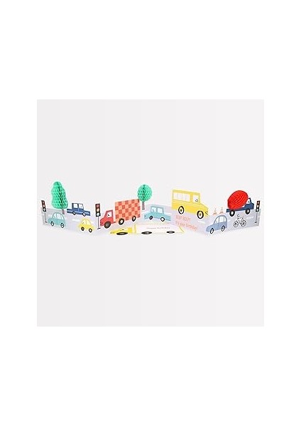 Meri Meri - Araçlar Tebrik Kartı