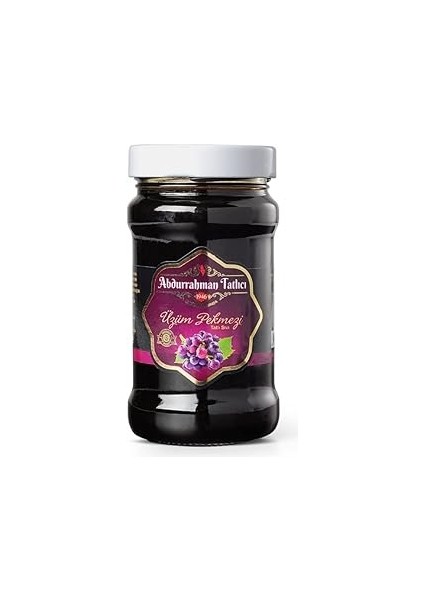 Abdurrahman Tatlıcı Üzüm Pekmezi Cam Kavanoz 380G