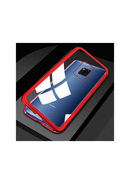 Zore Mate 20 ile Uyumlu Devrim Kırmızı Cep Telefonu Kılıfı