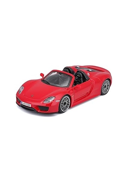 Bburago 15621076 - Porsche 918 Spyder, Farblich Sortiert