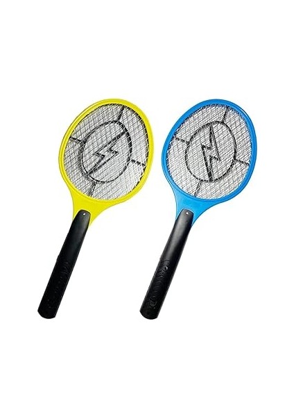 Aksesuarcı 1 Adet Pilli Sinek Raketi, Sivrisinek Öldürücü, Elektrikli Sineklik Aleti - Piller Dahil