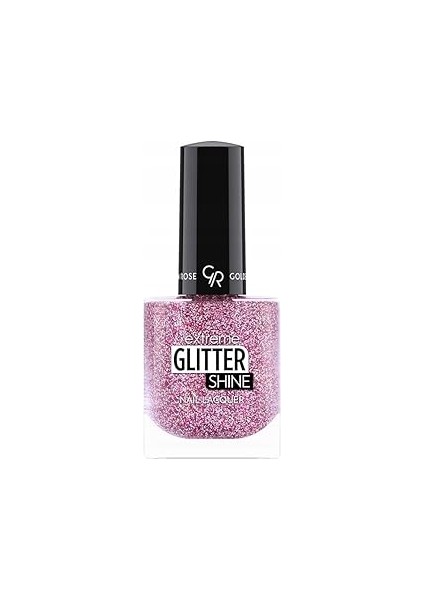 Golden Rose Glitter Shine Nail Lacquer NO:208
