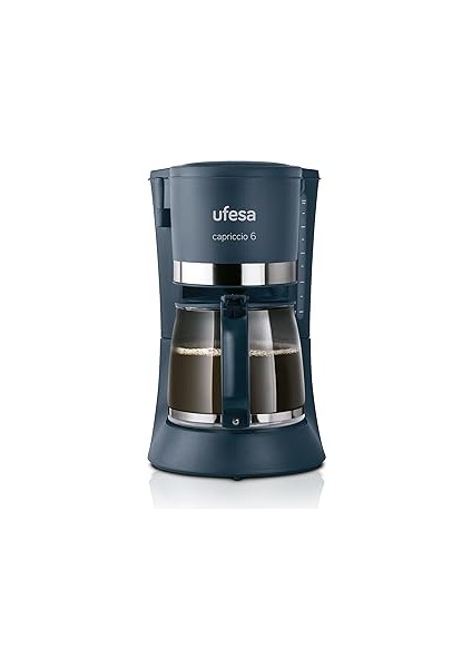 Ufesa Filtre Kahve Makinesi CG7114 Capriccio, 6 Fincan, 600 W, 0.6 L, Kalıcı Filtre, Damlama Durdur