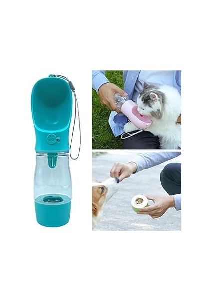 Orret Taşınabilir Evcil Hayvan Suluğu – Seyahat Kabı, Kilitlenebilir Su Sızdırmaz Kap, Yürüyüş