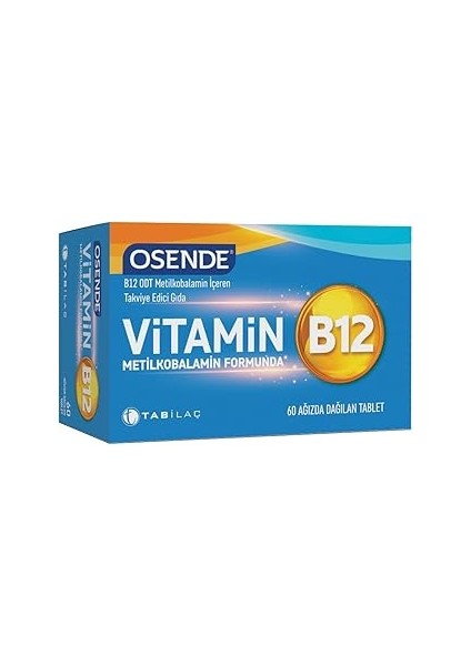 Osende Vitamin B12 60 Tablet