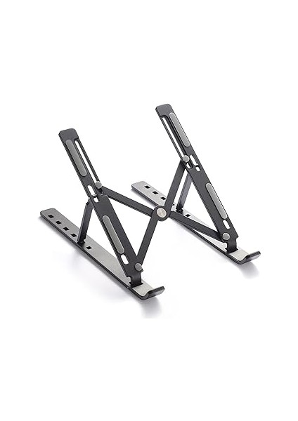 Idock N29-3 Katlanır Aluminyum Laptop Bilgisayar Standı - Siyah
