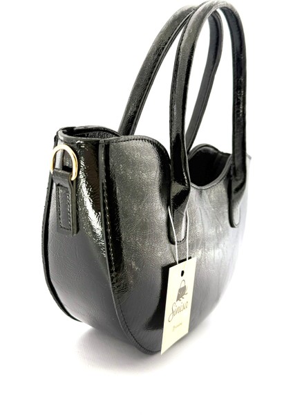 Kadın Fora Model Fermuar Kapama El ve Omuz Çantası