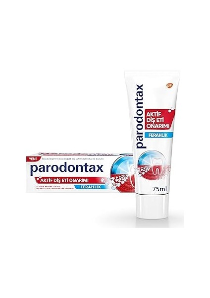 Parodontax Aktif Diş Eti Onarımı Ferahlık Diş Macunu 75 ml