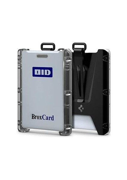 Spigen Id Kart ile Uyumlu Kartlık + Cüzdan Wallet S Black - AFA03144