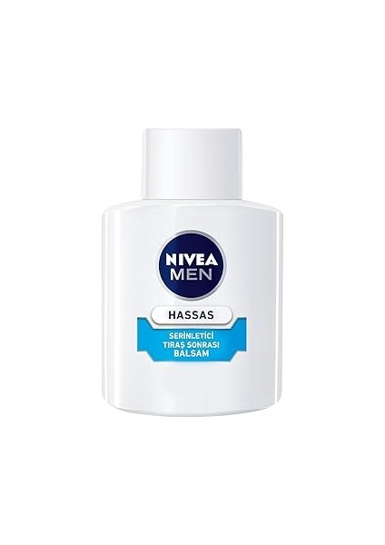 Men Hassas Serinletici Tıraş Sonrası Balsam 100 Ml, Hassas Ciltler, Alkolsüz Formül, Hızlı Em