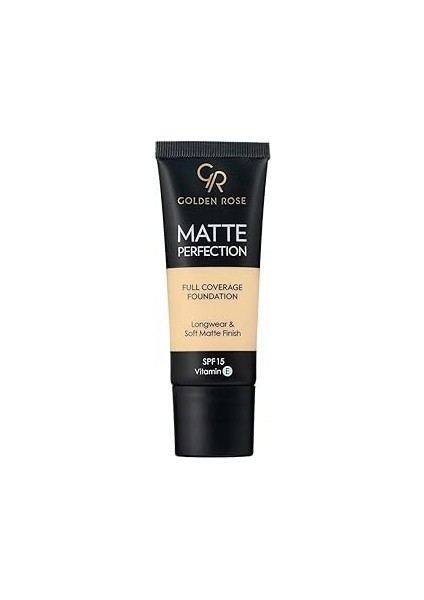 Golden Rose Matte Perfection Foundation No:warm 1 - Fondöten