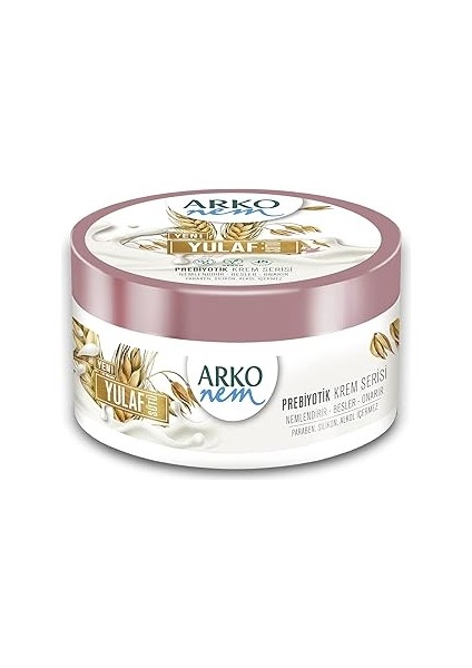 Arko Nem Prebiyotik Krem Serisi Yulaf Sütü 250 ml El ve Vücut Kremi