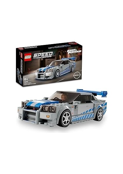 Speed Champions Daha Hızlı Daha Öfkeli Nissan Skyline Gt-R (R34) 76917 (319 Parça)