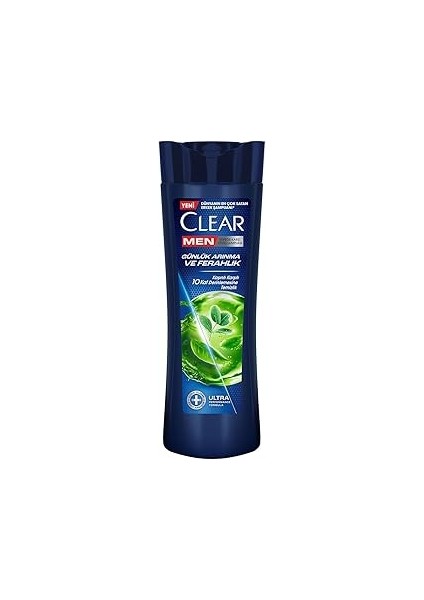 Clear Men Kepeğe Karşı Etkili Şampuan Günlük Arınma ve Ferahlık 350 ml