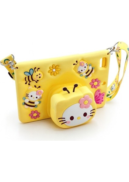 Apple iPad 9.nesil 10.2 Inç A2602 A2604 Arılı Standlı Askılı Tablet Kılıfı+Tablet Kalemi fırsatları