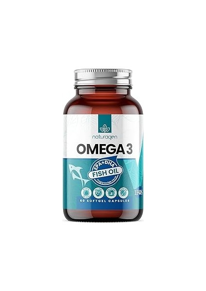 Naturagen 1200 Mg 3 Fish Oil Balık Yağı 60 Yumuşak Kapsül