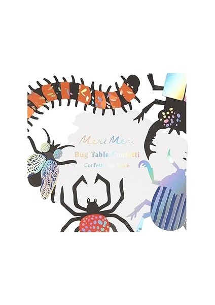 Meri Meri - Making Magic Large Bug Confetti - Sihirli Büyük Böcek Konfetiler
