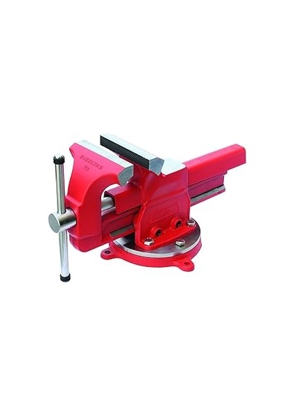 Izeltaş 7400000150 Sabit Mengene, Kırmızı, 150 mm
