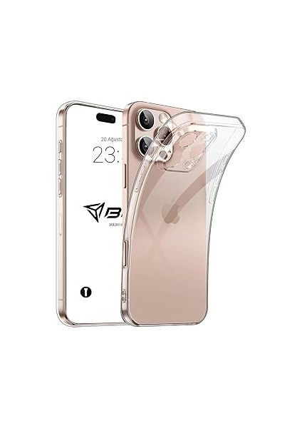 Babilden Kamera Korumalı Şeffaf Silikon Kılıf (Iphone 16 Max)