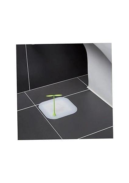 Ti̇neke Gider Kötü Koku Önleyici Palmiye Lavabo Gider Kapatıcı Banyo Küvet Süzgeç Kapatma Beyaz Renk