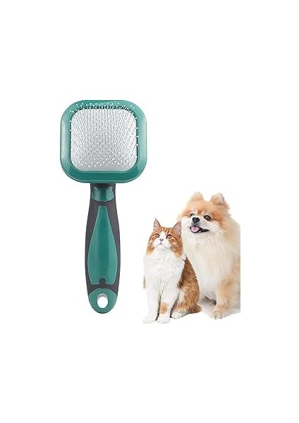 Aputue Köpekler Için Kaygan Fırça, Küçük Köpekler ve Yavrular Için Evcil Hayvan Tarağı, 360 Derece