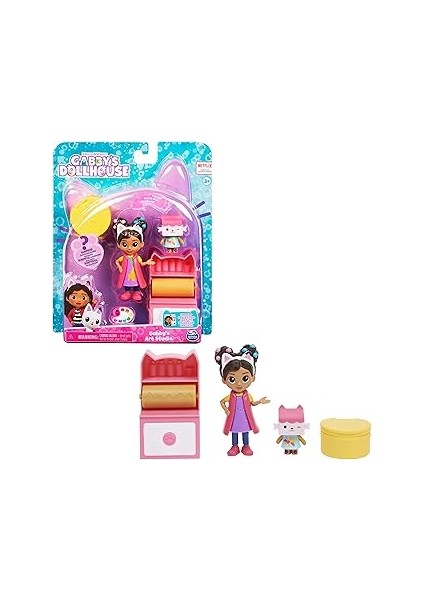 Gabby's Dollhouse - Gabby’nin Sanat Atölyesi - Kedi/tweety Paketi
