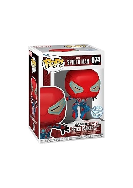 Örümcek Adam 2 Peter Parker Velocity Suit Gamerverse Pop! Vinil Figür #974 - Entertain