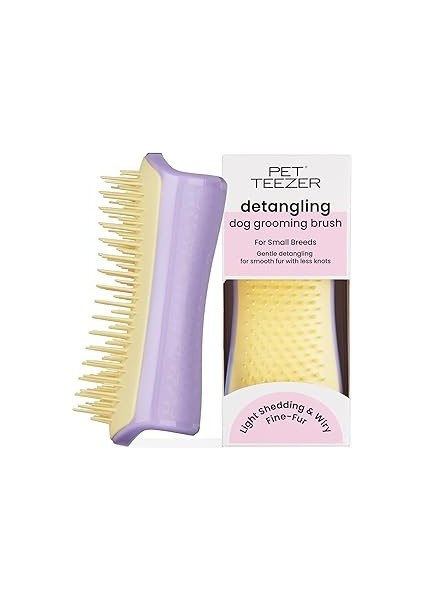 Tangle Teezer Pet Teezer Detangling Small Lilac Yellow Köpek Bakım Fırçası