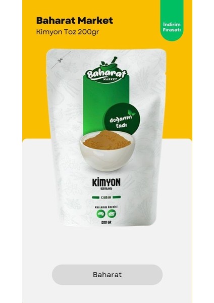 Kimyon (Öğütülmüş) 200GR