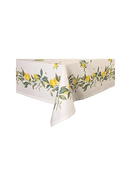 Porland Limon Pamuk Masa Örtüsü 140X250CM