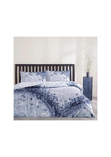 Taç Pamuk Rex Nevresim Takımı Lacivert Tek Kişilik