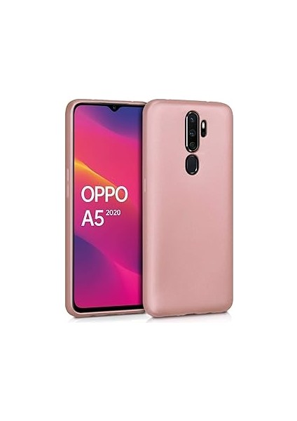 Microsonic Matte Silicone A5 2020 Için Kılıf Rose [a5 2020 ile Uyumlu Kılıf - Rose Gold]