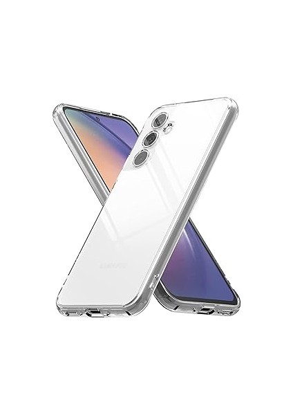 Happy A15 Şeffaf Kamera Korumalı Slim Tpu Şeffaf Kılıf.