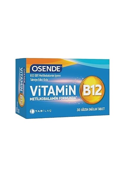 Osende Vitamin B12 30 Tablet