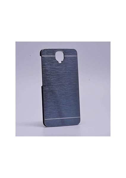 Zore 6779 General Mobile Discovery 2 ile Uyumlu Kılıf New Motomo Kapak, Lacivert