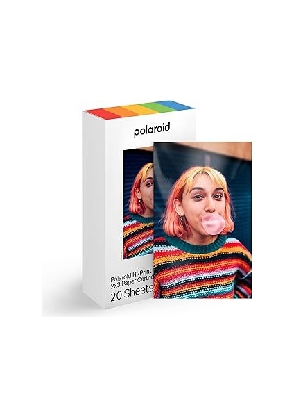 Polaroid Hi·print Paper - 2x3 Kağıt Kartı (20 Yaprak)