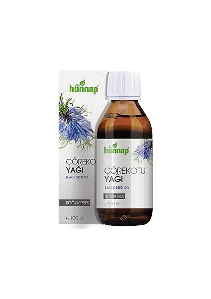 Hünnap Çörekotu Yağı - Likid 100 ml