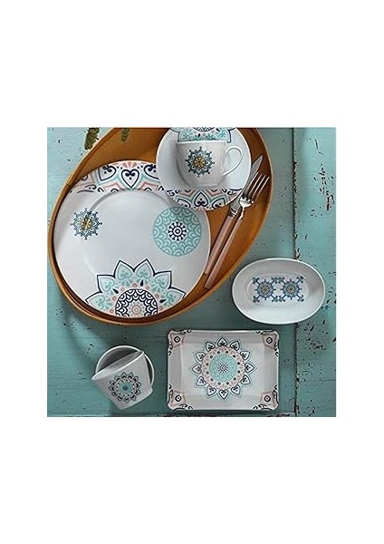 Kütahya Porselen Leonberg 6 Kişilik 32 Parça Kahvaltı Takımı 10506